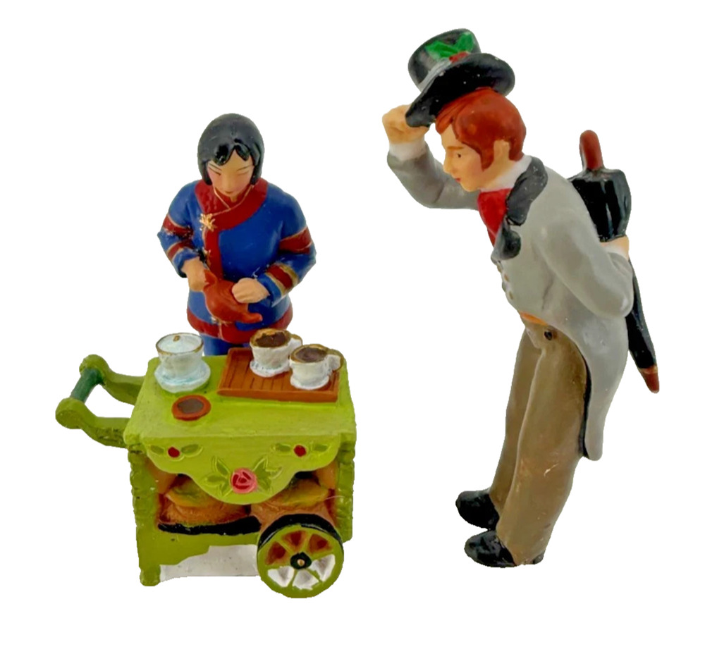 Dept 56 Dickens Village Tea Time Christmas Village Accessory 799950 NEW